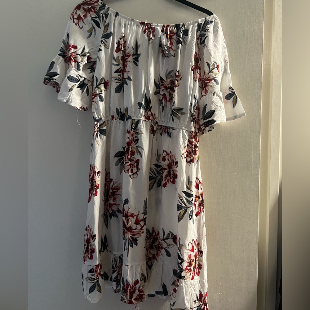 Floral Off the Shoulder Summer Dress